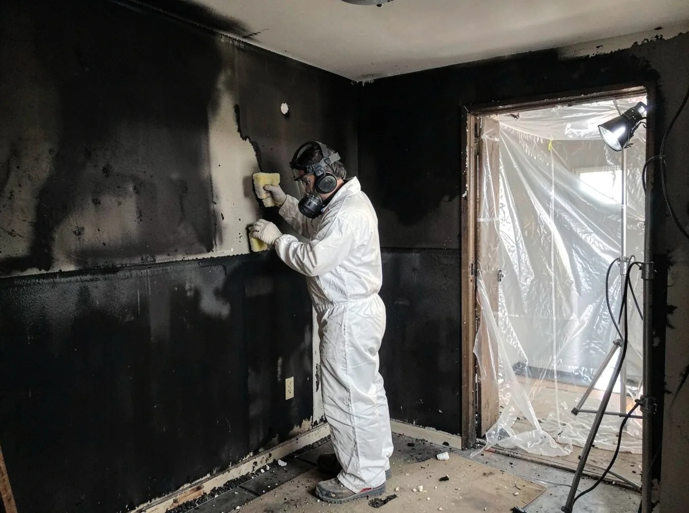 Fire Damage Restoration company in New Sweden, ME