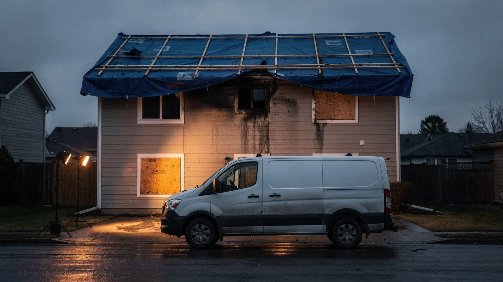Fire Damage Restoration in New Sweden, ME near me